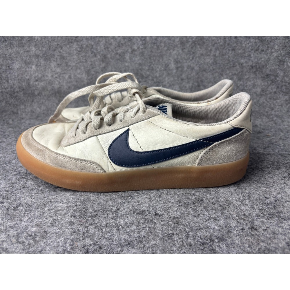 Nike Killshot 2 Sneakers Mens 8 Cream Navy Blue Gum Sole 432997-107